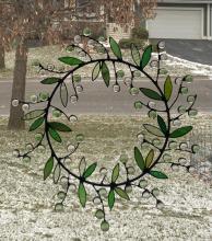 Wreath in Greens - 15 inches